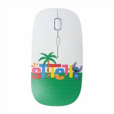 Disney Stitch Wireless Mouse, White, Boxed with USB Receiver
