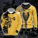 thumbnail image 4 of Suéter con capucha y manga larga de cuello redondo para hombre y mujer de Harry Potter Hogwarts House Gryffindor Slytherin Ravenclaw Hufflepuff, 4 of 4