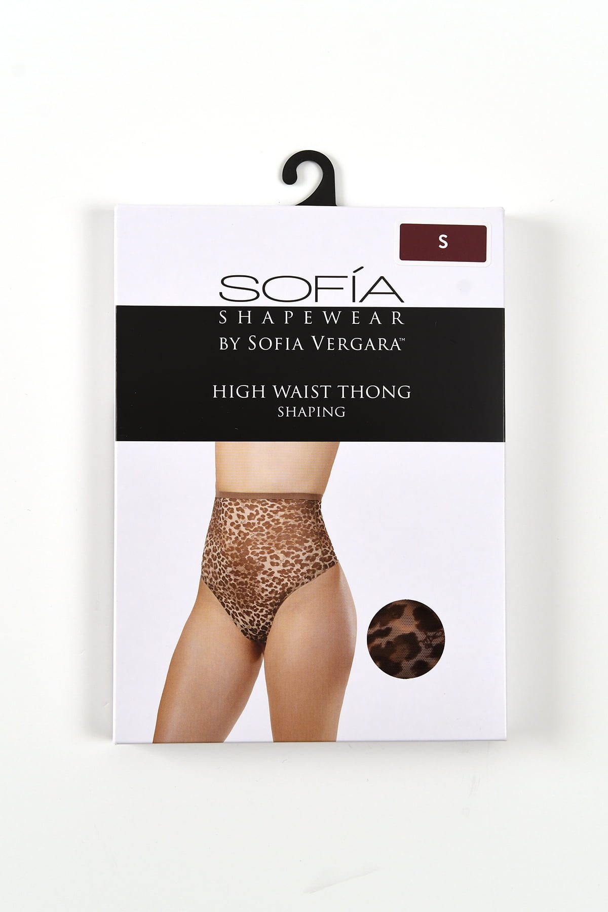 Sofia Intimates by Sofia Vergara Women's High Waist Power Mesh Shaping Thong