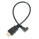 thumbnail image 2 of 30cm Micro- Right Angle Male to Male (90 Degrees) - Supports 4k (Type B), 2 of 5