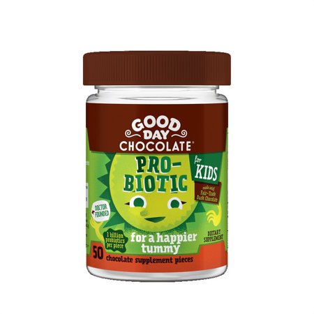 Good Day Chocolate Kids Probiotic Supplement, 50 ct