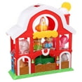 Kid Connection Farm House Play Set with Animals, 19 Pieces