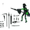 thumbnail image 1 of Rbaofujie The Fourth Generation Of Multi Action Figures Knight Series Decompression Toys Printed Figures, 1 of 5