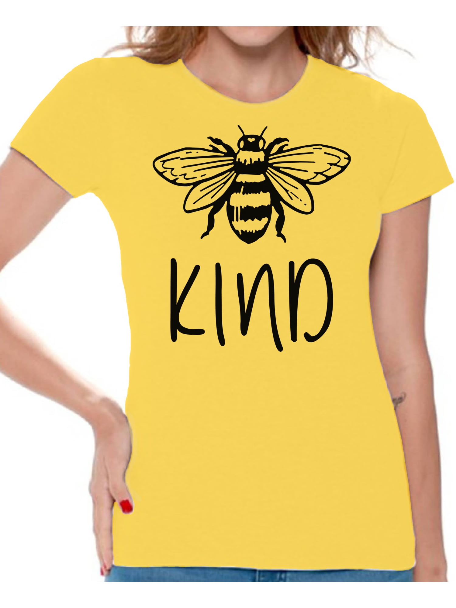 Be Nice Positive Quote Bee Happy Shirt Motivational Shirt Be Happy Shirt Inspirational Shirt Honey Bee Kind Shirt Queen Bee Shirt