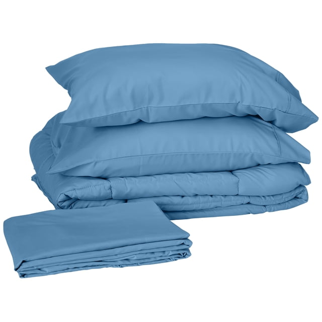 Set de edredón Sweet Home Collection Denim Twin XL, 7 piezas