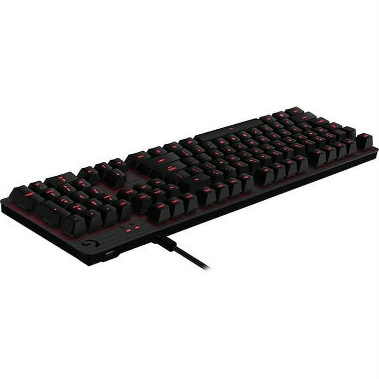 Logitech G413 Backlit Mechanical Gaming Keyboard with USB Passthrough,  Carbon