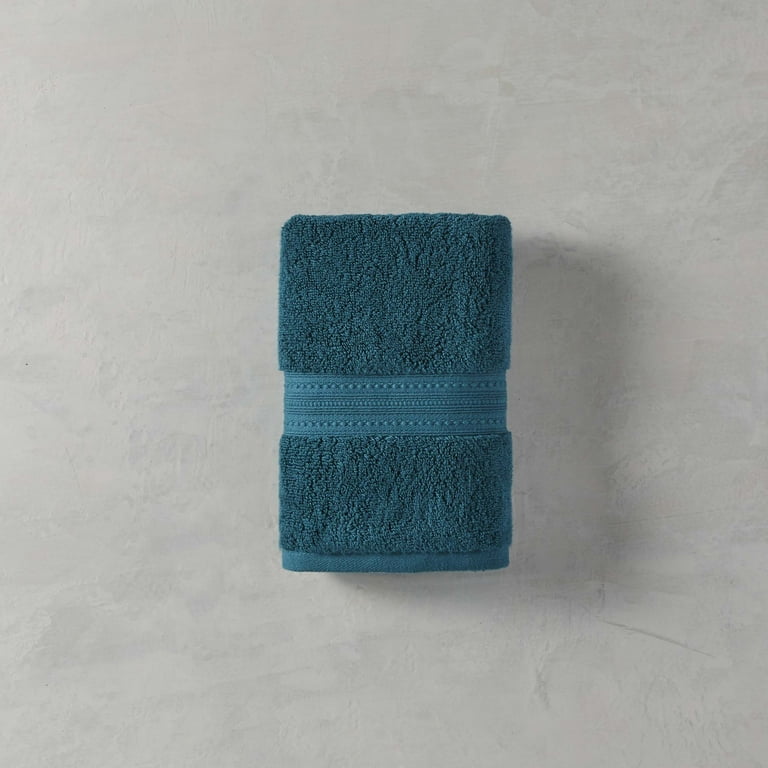 Better Homes & Gardens 6-Piece Bath Towel Set, Solid Green 
