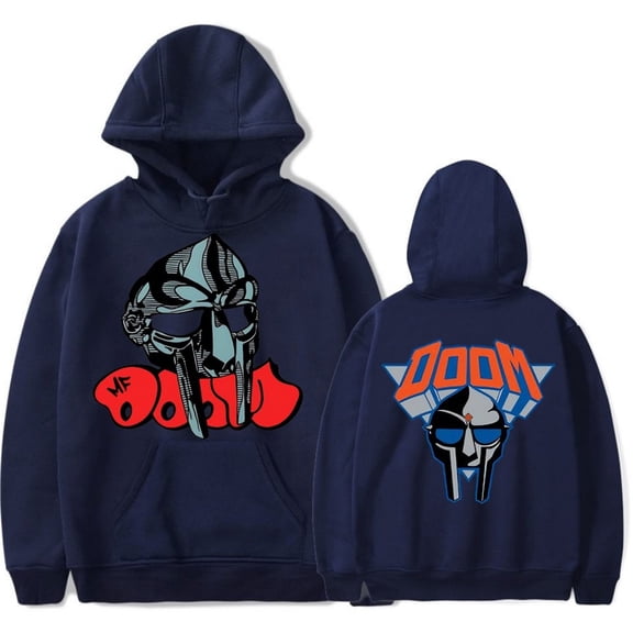 MF DOOM Merch Hoodie Retro Role Playing Sportswear Hip Hop Neutral Hoodie Casual Top
