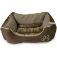 thumbnail image 2 of Cozy Dog Bed for Small Breed Dog Puppy Cat Cushion House Kennel Soft Warm (Brown), 2 of 4
