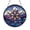 Acrylic 3.5 Inch, variant on Winter Nature Scene Snowflake Stained Glass Suncatcher2101