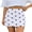 White, variant on LMLYSoH Women Dot Print Mini Skirt Elastic Waist Short Bodycon Mesh Skirts for Daily Office Party