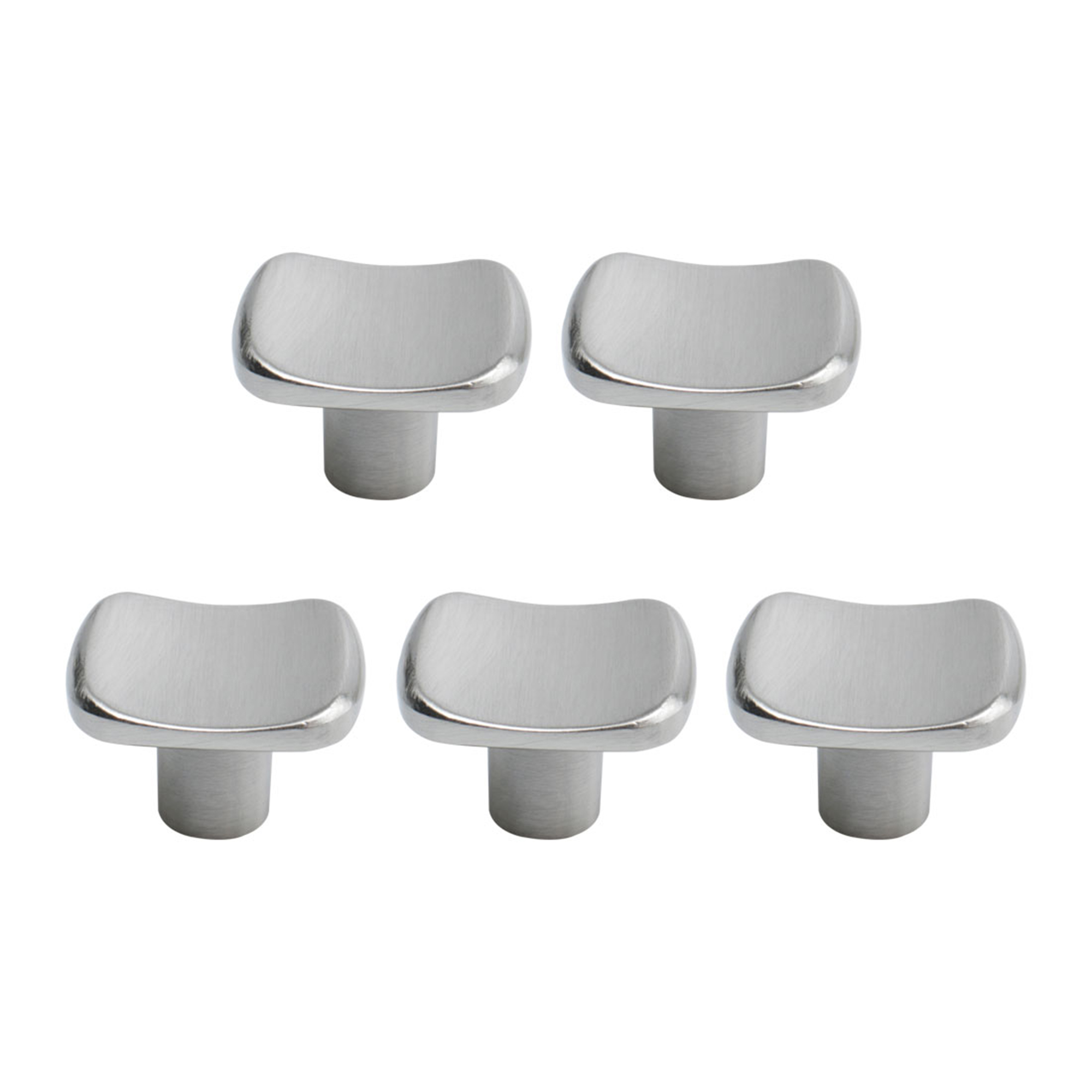 Knobs 30x27mm Wardrobe Dresser Knobs Pull Handle for Home Office Hotel