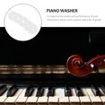 thumbnail image 2 of 90Pcs Supple Piano Keyboard Washers Wool Washers for Leveling Key Balance, 2 of 9