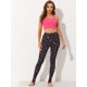 thumbnail image 2 of Leggings de yoga Allegra K estampados gris leopardo S, 2 of 5