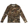 thumbnail image 1 of T-Shirt à Manches Longues Col Rond pour Hommes Vêtements pour Camping Sports Extérieurs(L), 1 of 9
