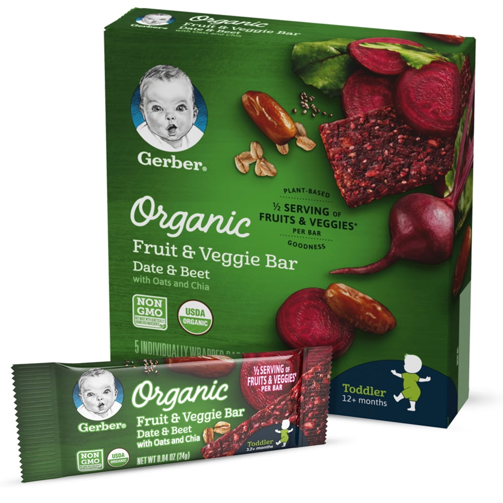 gerber snack bars