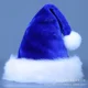 thumbnail image 5 of Sombrero de Navidad de felpa gruesa para adultos y niños, decoración de Feliz Navidad, rojo, azul, verde, negro, 2023, 2024, 5 of 5