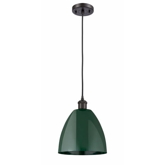 Innovations Lighting - Plymouth Dome - 1 Light Mini Dome Pendant In Industrial
