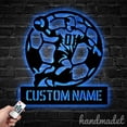 thumbnail image 2 of Handmadetneonsign Handball Name Metal Wall Art LED Light, Handball Player Sport Name Metal Sign, 2 of 5