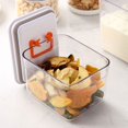 thumbnail image 2 of Food Sealed Storage Box Plastic Grain Jar with Lid Snacks Milk Powder Airtight Container, 2 of 9