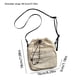 thumbnail image 4 of Bolsos de mujer Diseñador de lujo Bolsos con cordón Moda Mini bolso (Blanco), 4 of 8