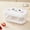 B, variant on Press Ice Tray with One-Button Release, Cute Pig Silicone Ice Cube Mold with Ice Shovel 28 Cubes,B