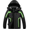thumbnail image 1 of Men's Mountain Waterproof Ski Jacket Windproof Warm Winter Rain Coat, 1 of 7