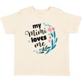 thumbnail image 3 of Inktastic My Mimi Loves Me Girl Girls Toddler T-Shirt, 3 of 5
