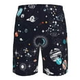 thumbnail image 6 of Naloa Galaxy2 Men's Beach Shorts, Surfing shorts, Swim trunks, Quick Dry Swim Trunks for Surfing Beach Fun - Medium, 6 of 9