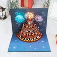 thumbnail image 4 of YAOMOBB Dancing Birthday Cake Card Surprise Birthday Card 3D Musical Lights Blowable Cake Greeting Card Gift, 4 of 5