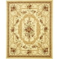 thumbnail image 1 of Unique Loom Tapis Motif Médaillon Versailles 8' x 10' Rectangle Ivoire/tan, 1 of 5
