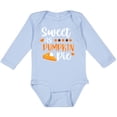 thumbnail image 3 of Inktastic Thanksgiving Sweet As Pumpkin Pie Boys or Girls Long Sleeve Baby Bodysuit, 3 of 5