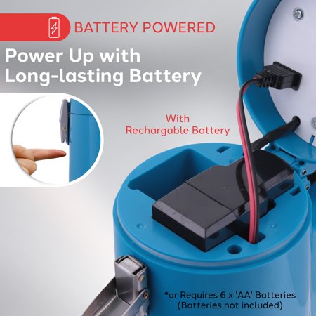 Pyle パイル 40W メガホン サイレン付き 拡声器 コンパクト電池式 単1乾電池６本で作動 折りたたみ式ハンドル ハンドヘルドマイクと携帯