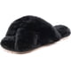 thumbnail image 2 of Zapatillas de piel para mujer, chanclas con puntera abierta, acogedora casa, sandalias de espuma viscoelástica, suaves, planas, cómodas, antideslizantes, spa, interiores y exteriores, 2 of 6
