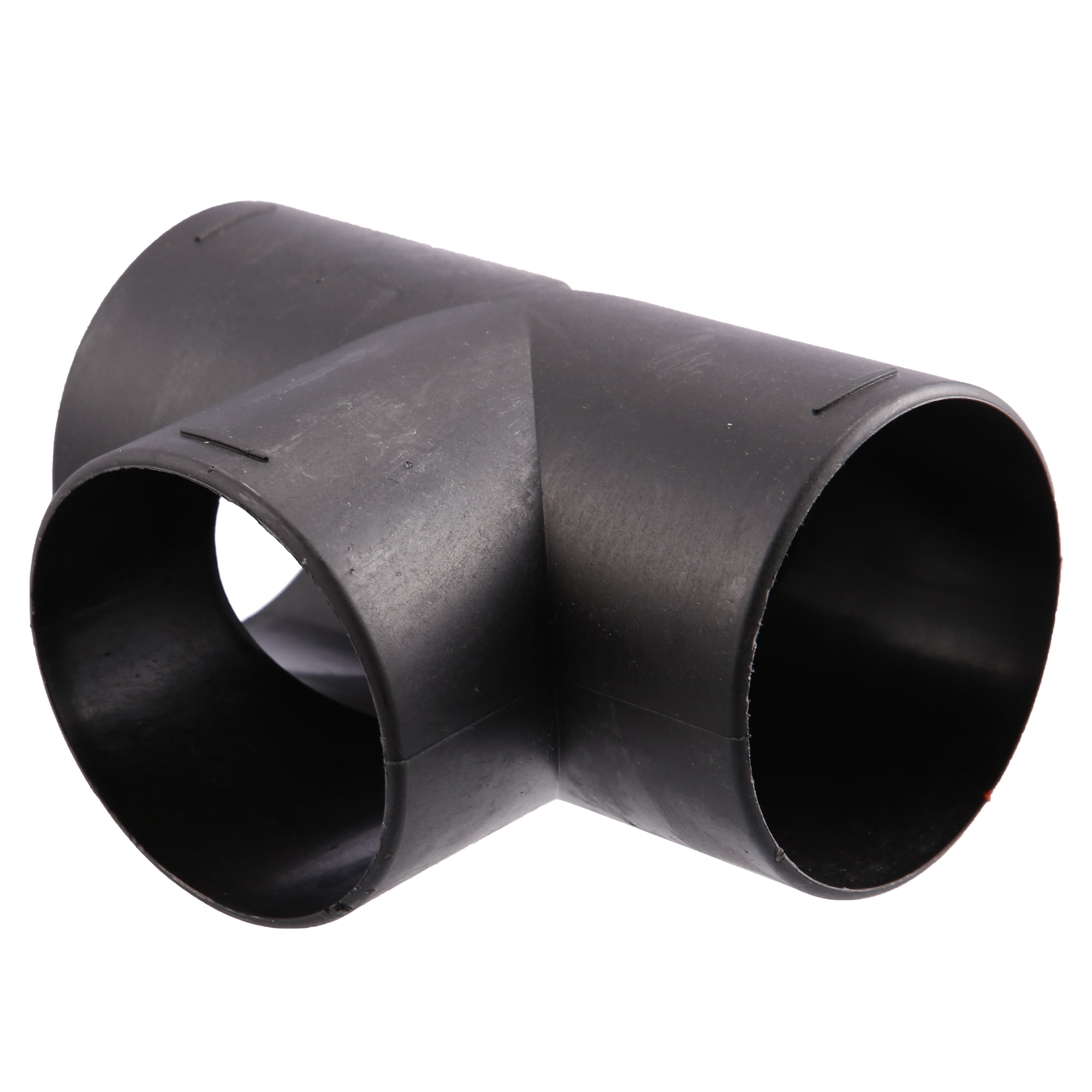 Unique Bargains 1 Set 75mm Auto Car Heater Duct Kit with Outlet Connector Air Vent Outlet Hose Clip Black Fit T Pipe