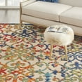 thumbnail image 3 of Nourison Aloha Indoor/Outdoor Transitional French Country Multicolor 9'6" x 13' Area Rug, (10' x 13'), 3 of 10