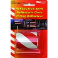 thumbnail image 2 of Trim Brite T1809 Reflective Tape Barrier Stripes, 2" x 24", Red & White, 2 of 2