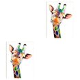 thumbnail image 2 of Transemion Deer Rhinestone Embroidery Needlework 5D DIY Stitchwork Drawings Painting -stitch Pictures Dormitory Decor 2PCS, 2 of 6