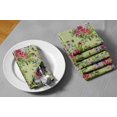 thumbnail image 2 of "S4Sassy Beige Leaves & Peony Floral Holiday Parties Cloth Table Linen Re-Usable Dinner Napkins Set 20 x 20""(Pack of 6)", 2 of 8