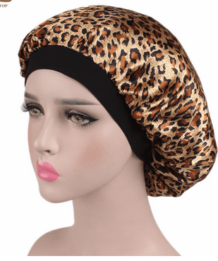 Women Satin Headscarf Sleeping Bonnet Hair Wrap Silk Cap Headband Headwear 