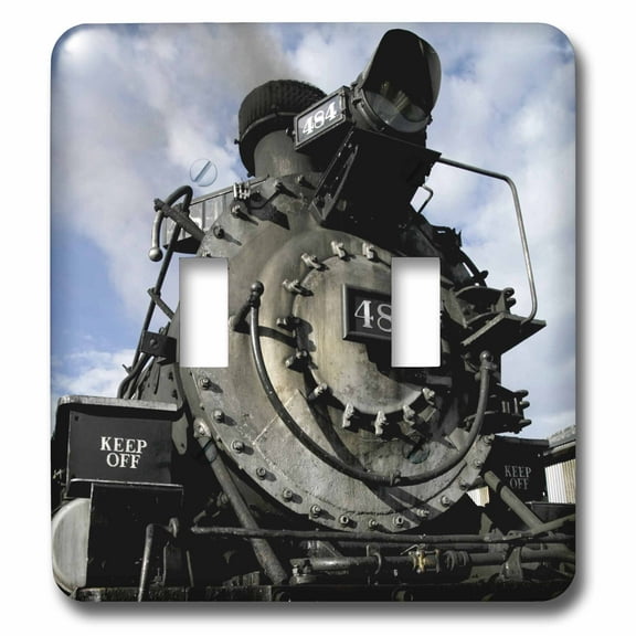 3dRose, Cumbres and Toltec, Train, Chama, New Mexico - US32 JMR0637 - Julien McRoberts, double toggle switch