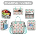 thumbnail image 2 of Colorful Mermaid Princess Pattern Womens Lunch Box for Work,Insulated Large Lunch Bag for Tween and Teen,Loncheras Para Mujer,Leakproof Adult Lunch Bag for Work,Beach,Travel,Picnic,Camping, 2 of 7