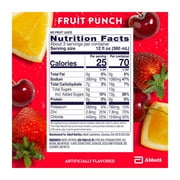 (6 pack) Pedialyte Electrolyte Drink, For Kids & Adults, Fruit Punch, 1 Liter