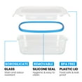 thumbnail image 2 of Stelive 10 pcs Glass Storage Food Containers, Glass Meal Prep Containers, Airtight Lunch Bento Boxes with Snap Locking Leakproof Lids for Microwave, 2 of 12