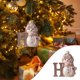thumbnail image 1 of 26 English Letter Christmas Ornament Christmas Tree Decoration 2D Acrylic Decoration Car Rearview Mirror Ornament, 1 of 5