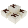 thumbnail image 1 of 5Pcs Birthday Gift Case Box For Bracelet Bangle Jewelry Boxes - Brown, 1 of 8