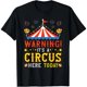thumbnail image 1 of Advertencia: ¡Hoy Es Un Circulo De Cumpleaños! Playera para Mujer, 1 of 7