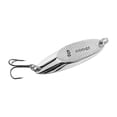 thumbnail image 2 of Cebo De Pesca, Juego De Anzuelos De Señuelos De Pesca De Metal Plateado Para La Noche Para Pescar ZAQW crank bait tackle, 2 of 6