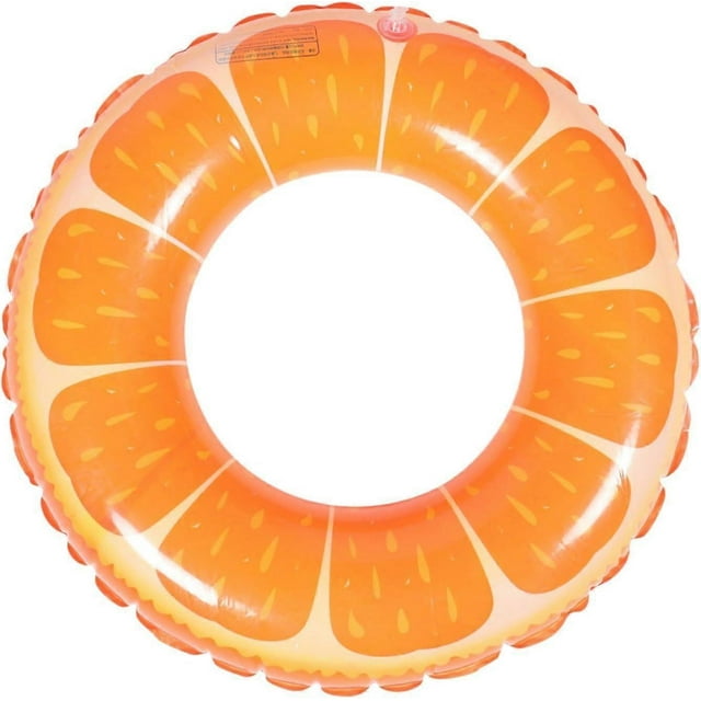 Inflatable swimming ring Inflatable swimming fruit pool floating beach water party, summer adult children inflatable swimming ring