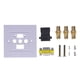 thumbnail image 1 of VGA+Interfaz multimedia de alta definición 3RCA Placa de pared Panel Socket para decoración de hotel, oficina en casa, 1 of 5